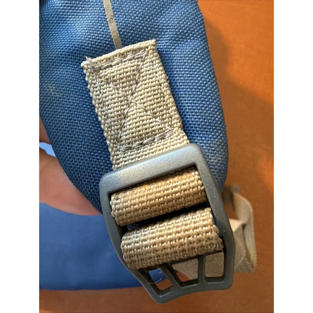 LL BEAN Kids Teddy Bear Backpack Blue Daycare Pre-School Toddler Boy Girl